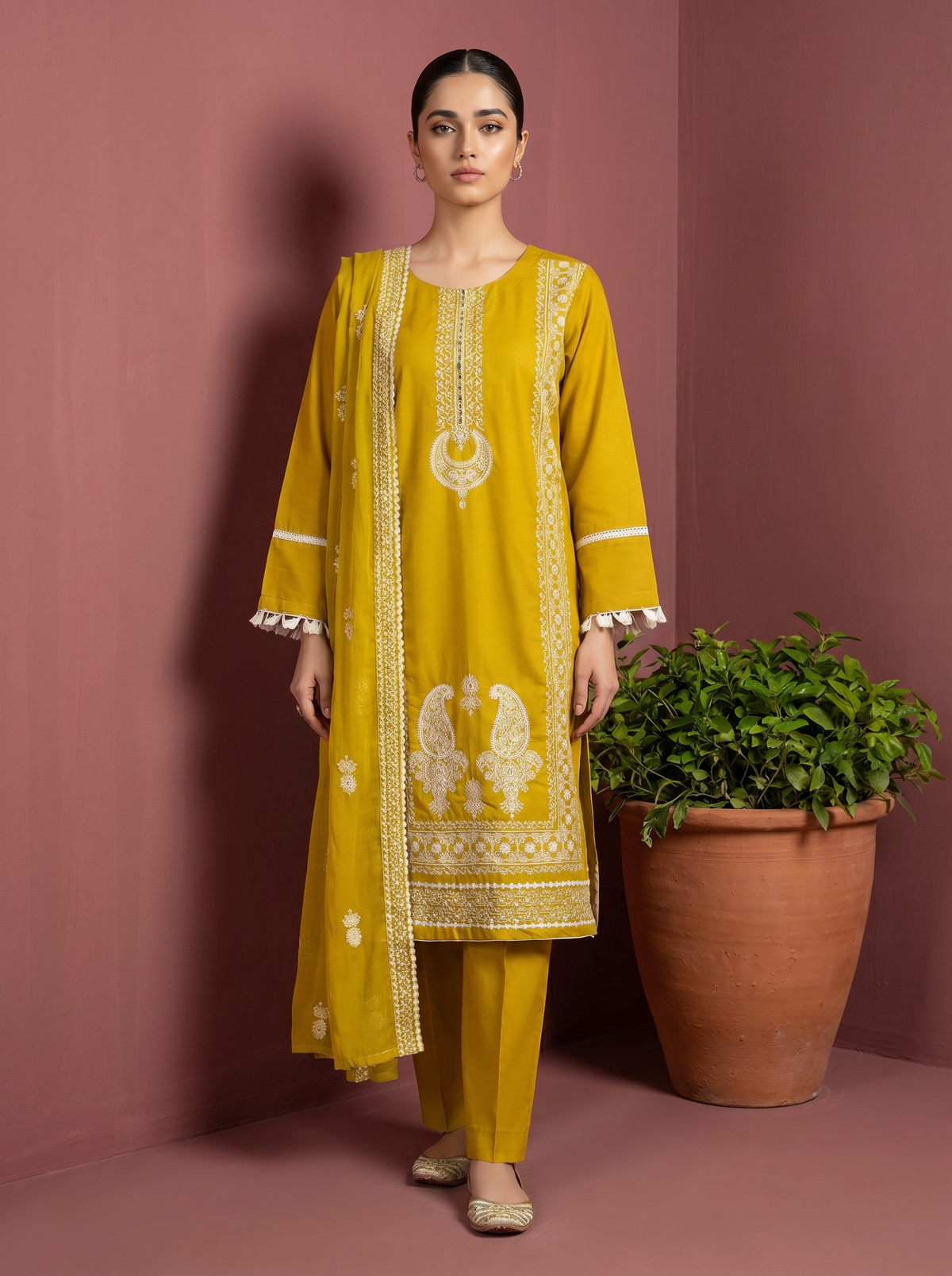 Three piece Suit-Cotton